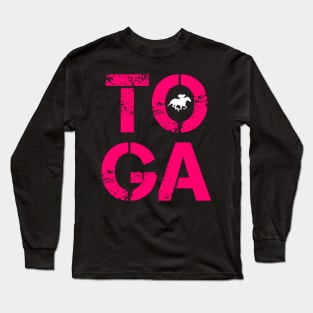 Toga Saratoga Springs Upstate New York Long Sleeve T-Shirt